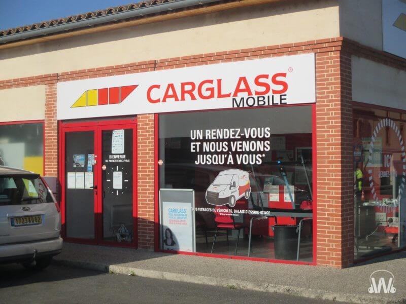 Castelsarrasin Carglass, réparation vitrage automobile, bris de glace